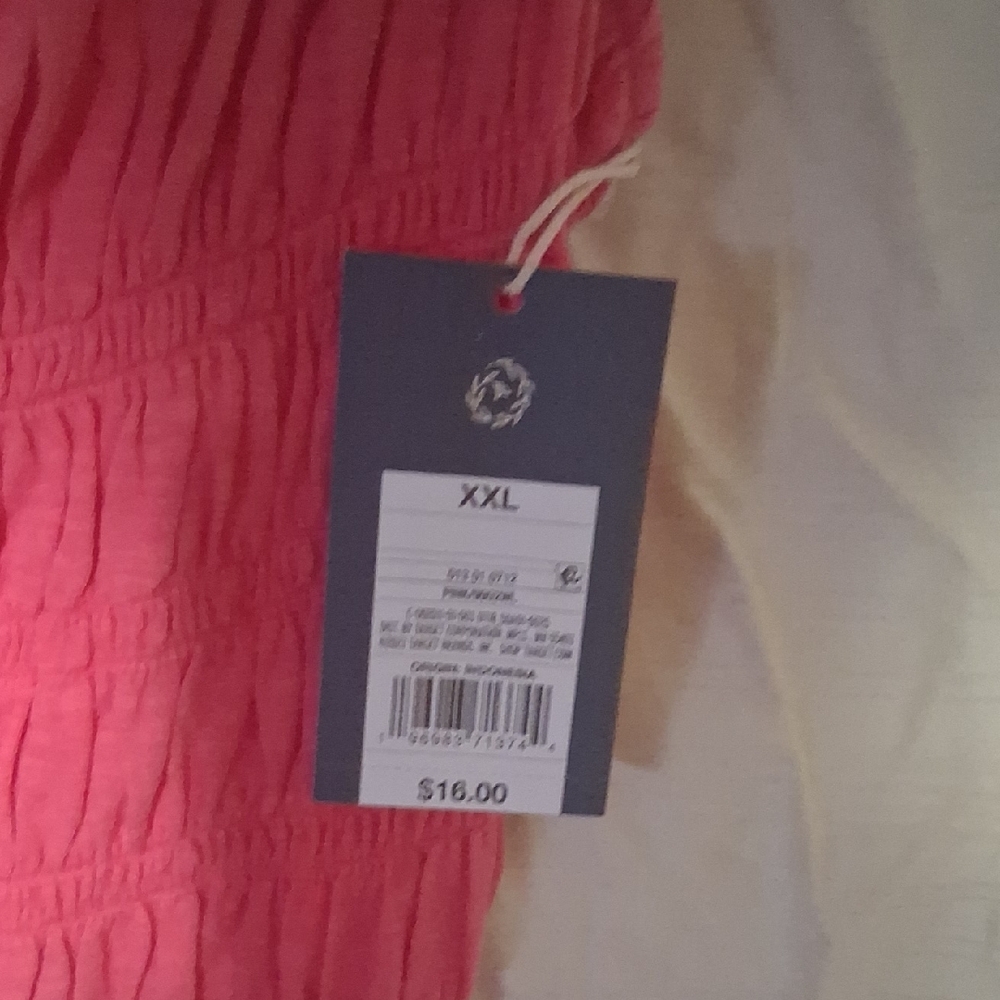 Universal Thread Pink Ruffled Camisole - Picture 3 of 3